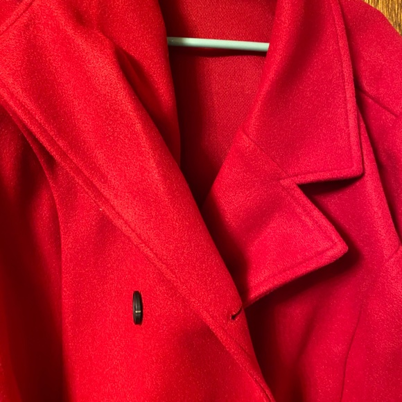 Red Trench Coat - Picture 5 of 13